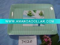 melamine serving tray