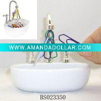 Plastic tub storage holder