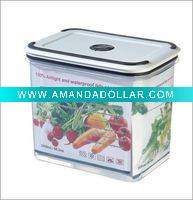 Plastic airtight food storage