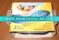 PLASTIC RECT. STORAGE CONTAINER