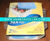 PLASTIC SQUARE. STORAGE CONTAINER