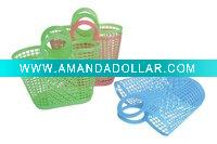 Wholesale plastic basket,home storage basket