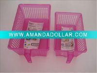 Wholesale fashion storage basket with handle