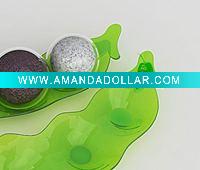 Wholesale plastic bean shape canister