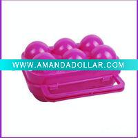 Wholesale Plastic Eggs Packing Boxes with 6 cavities