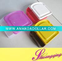 plastic lunch box