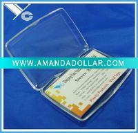 Plastic Business Card Box