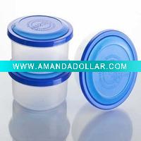 round plastic fresh container