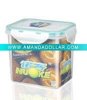 plastic food lock and lock container
