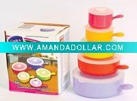 Plastic 5pcs Food Container Set