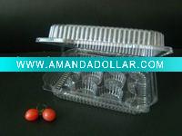 12 cavity BOPS Food-grade cupcake containers