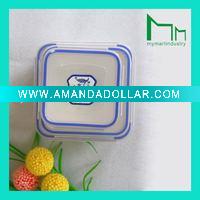 airtight fresh plastic food container