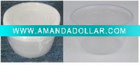 750ml round plastic food container