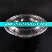 Clear plastic food container