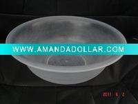 round plastic PP bowl large