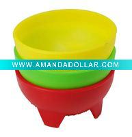 PLASTIC SALSA BOWL 3PK