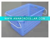 Wholesale stacking plastic baskets