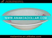 Wholesale melamine rim fruit bowl