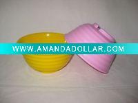 plastic rice bowl