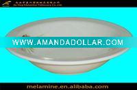 melamine rim dinner bowl