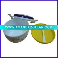 Plastic microwave box