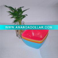plastic salad bowl