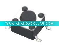 Wholesale MP3 Tumbler Switch (Surface mounting) 6.0*6.0mm
