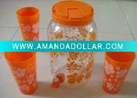 Wholesale plastic sun tea jar / water jar