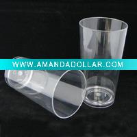plastic tumbler,transparent water cup