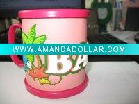 PVC covered mug cup