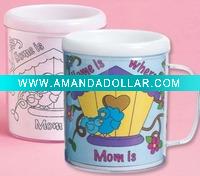 Wholesale color your own mug