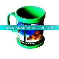Wholesale Coffee mug cup,PVC mug cup, plastic cup,Promotion cup