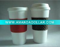 Wholesale PP plastic coffee mug