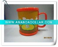 Wholesale 2011 fashion lovely design OEM soft pvc mug for giveaway gifts