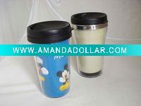 250ml promotion double plastic coffee cup