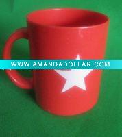 Plastic promotion drinking mug