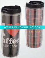 Plastic travel mug