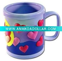PVC mug cup