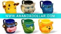 customized animal shaped mugs