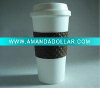 PP plastic travel mug