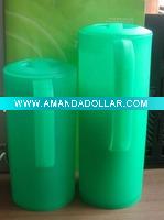 plastic pitcher with four cup