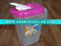 1800ml plastic water jug with lid