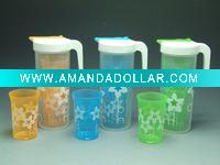 plastic pitcher,plastic water kettle,plastic jug