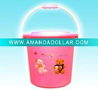 household plastic bucket(4.5L)
