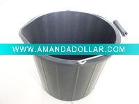 Wholesale export 3 gallon construction plastic bucket with lip