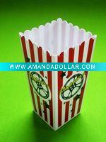 Wholesale plastic popcorn barrel/bucket/box