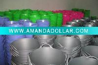 Wholesale 12L plastic garden bucket