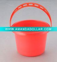 Plastic Beach Bucket Toy