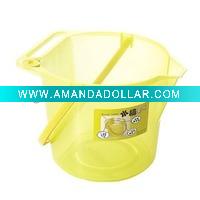 Wholesale 8L multifunctional plastic handle bucket