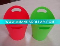 plastic wastepaper basket